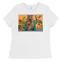 White Fall Quokka Ladies Tee - LillyAllenDesigns