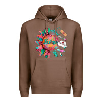Chestnut western  nurse medical instruments Premium Hoodie - BarkalooDesign