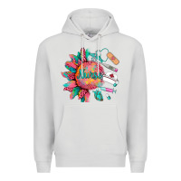Dove Grey western  nurse medical instruments Premium Hoodie - BarkalooDesign