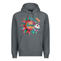 Rock western  nurse medical instruments Premium Hoodie - BarkalooDesign