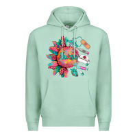 Seafoam western  nurse medical instruments Premium Hoodie - BarkalooDesign