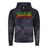 Cloud Black celebrate juneteenth1865 Vintage Hoodie - BarkalooDesign