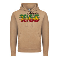 Vintage Coffee celebrate juneteenth1865 Vintage Hoodie - BarkalooDesign