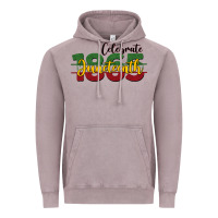 Vintage Zinc celebrate juneteenth1865 Vintage Hoodie - BarkalooDesign