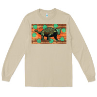 Mushroom ankylosaurus sippy cup Long Sleeve Tee - Artiststas