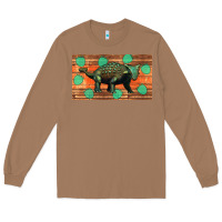 Toasted Coconut ankylosaurus sippy cup Long Sleeve Tee - Artiststas