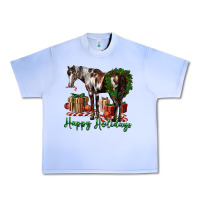 Grape Ice happy holidays mustang horse Urban Heavy Tee - LillyAllenDesigns