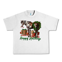 Lunar Rock happy holidays mustang horse Urban Heavy Tee - LillyAllenDesigns