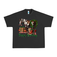 Pigment Black happy holidays mustang horse Urban Heavy Tee - LillyAllenDesigns