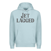 Blue Mist jet lagged cute world traveler & funny vacation pullover hoodie Premium Hoodie - linhVisuals