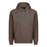 Coffee jet lagged cute world traveler & funny vacation pullover hoodie Premium Hoodie - linhVisuals