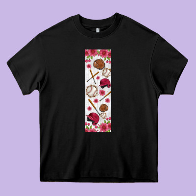Baseball Pen Wraps Heavy Core Tee Designed By Bundleandbundleshop