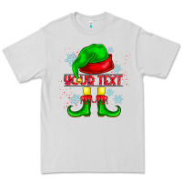 Dove Grey Elf Your Text Premium Tee - CowhideDigitalArt