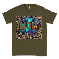 Army Green Leopard mom Classic Tee - FaDigitalArtStudio