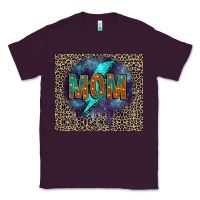 Plum Leopard mom Classic Tee - FaDigitalArtStudio