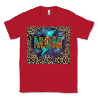 Red Leopard mom Classic Tee - FaDigitalArtStudio
