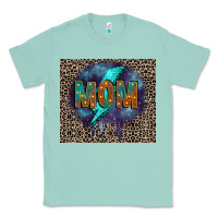 Seafoam Leopard mom Classic Tee - FaDigitalArtStudio