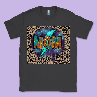 Leopard Mom Classic Tee Designed By Fadigitalartstudio