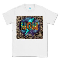 White Leopard mom Classic Tee - FaDigitalArtStudio