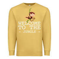 Antique Gold Welcome To The Jungle Premium Sweatshirt - Bettercallsaul