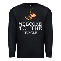 Black Welcome To The Jungle Premium Sweatshirt - Bettercallsaul