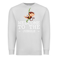 Dove Grey Welcome To The Jungle Premium Sweatshirt - Bettercallsaul