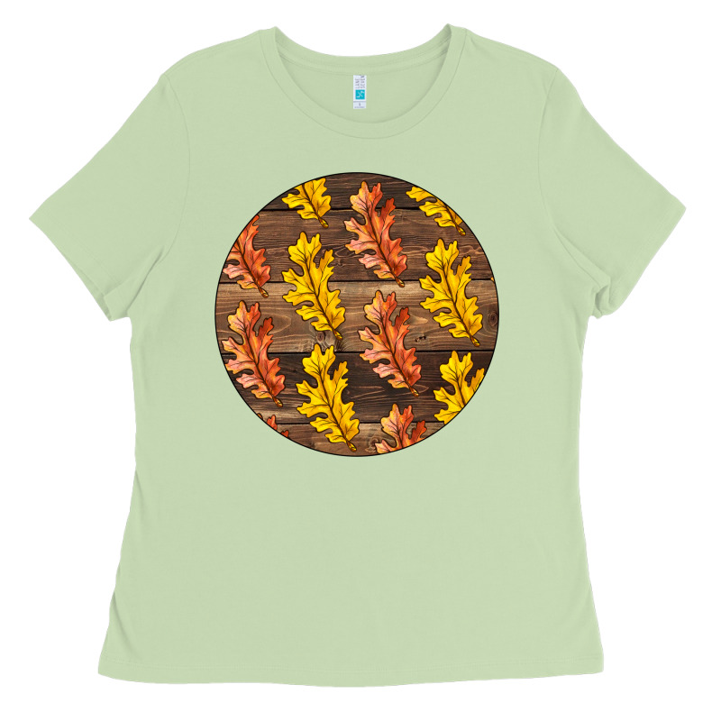 Fall Rounded Ladies Tee by LillyAllenDesigns | Teevron