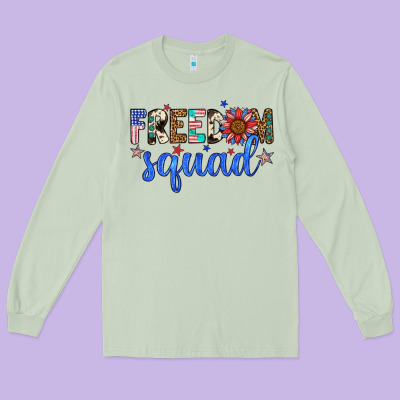 Freedom Squad Long Sleeve Tee Designed By Artiststas