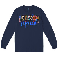 Navy freedom squad Long Sleeve Tee - Artiststas