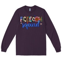Plum freedom squad Long Sleeve Tee - Artiststas