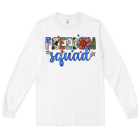White freedom squad Long Sleeve Tee - Artiststas