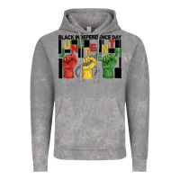 Cloud Rock black independence day juneteenth Vintage Hoodie - BarkalooDesign