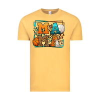 Vintage Mustard Basketball and Volleyball mama Mother's Day Vintage Tee - LillyAllenDesigns
