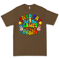 Cacao Field Day Let The Games Begin Premium Tee - CowhideDigitalArt