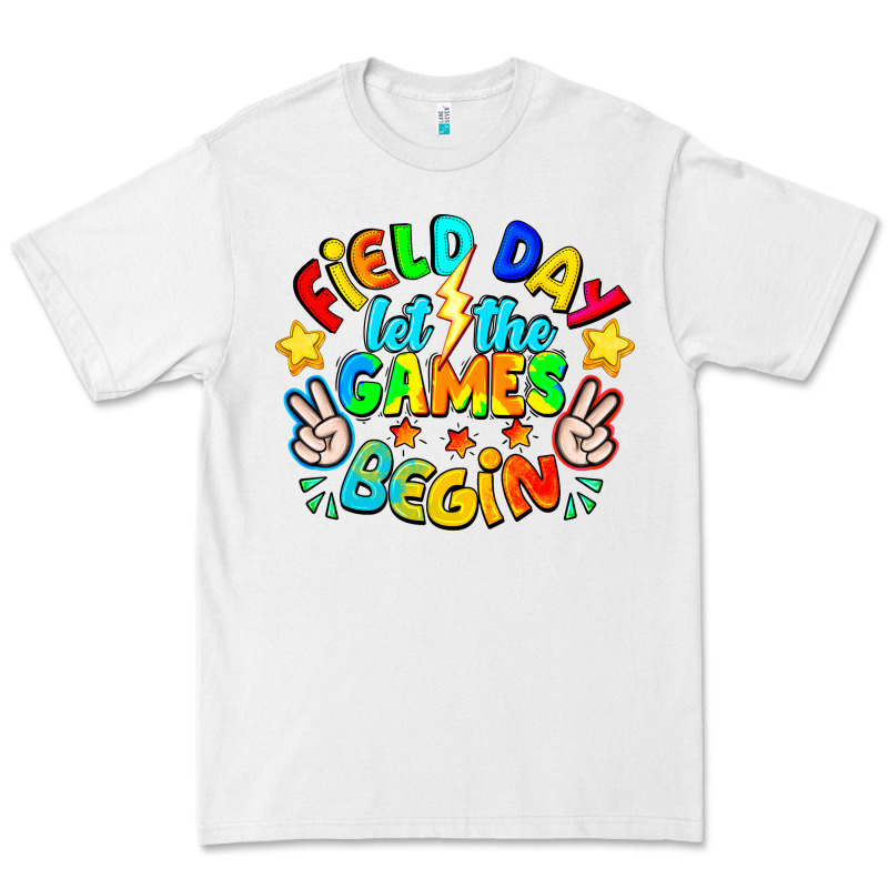 Field Day Let The Games Begin Premium Tee by CowhideDigitalArt | Teevron