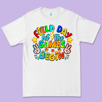 Field Day Let The Games Begin Premium Tee Designed By Cowhidedigitalart