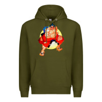 Army Green #rikishi rank sumo Premium Hoodie - linhVisuals