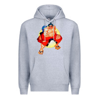 Heather Grey #rikishi rank sumo Premium Hoodie - linhVisuals