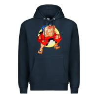 Navy #rikishi rank sumo Premium Hoodie - linhVisuals
