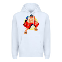 White #rikishi rank sumo Premium Hoodie - linhVisuals