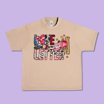 Love Letter Urban Heavy Tee Designed By Sublimationcraftshop