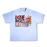 Grape Ice Love Letter Urban Heavy Tee - SublimationCraftShop