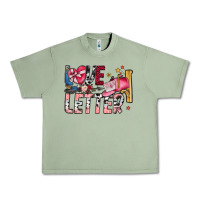 Oil Green Love Letter Urban Heavy Tee - SublimationCraftShop