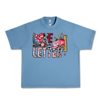 Pebble Blue Love Letter Urban Heavy Tee - SublimationCraftShop