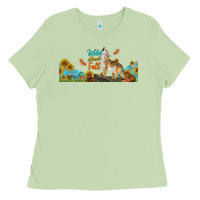 Matcha Wild About Fall Coyote Ladies Tee - LillyAllenDesigns