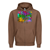 Chestnut colorful leopard background Zipper Hoodie - RanaPortraitStore