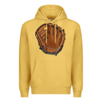 Antique Gold baseball glove Premium Hoodie - BarkalooDesign