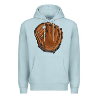 Blue Mist baseball glove Premium Hoodie - BarkalooDesign