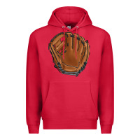 Cardinal baseball glove Premium Hoodie - BarkalooDesign