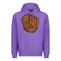 Purple baseball glove Premium Hoodie - BarkalooDesign